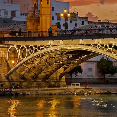 Apartment Night In Sevilla Castilla Balcony