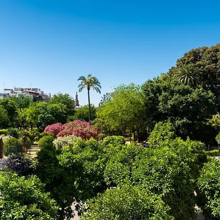 Appartamento Palacio Del Siglo Xvii Frente A Jardines De Murillo Siviglia