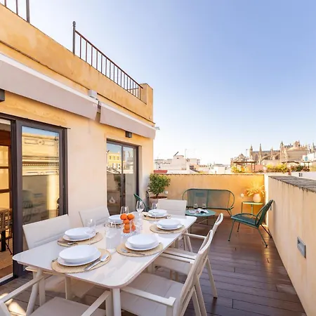 Duplex Con Terraza Privada Y Vistas A La Catedral Apartman