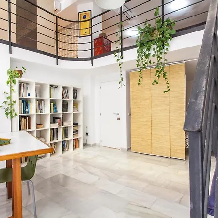 Lf Parking Incluido Amplio Loft En Barrio Santa Cruz