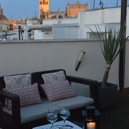 Homeyseville-amazing Penthouse Giralda Views 8 Pax, Parking Optional