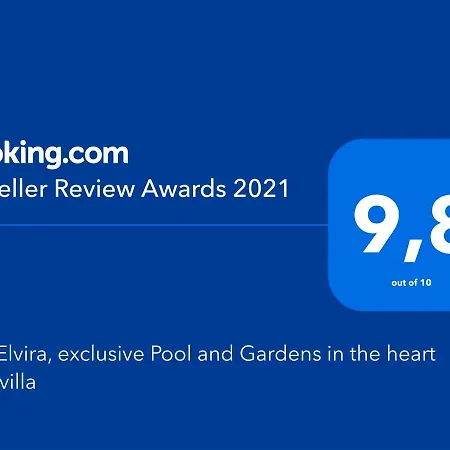 Villa Elvira, Exclusive Pool And Gardens In The Heart Of