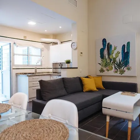 Cozy In House-palace With Private Patio Apartment Seville