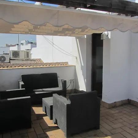 Trianabridgeviews Atico Con Vistas Al Puente De Triana Calle Castilla 38 Apartment