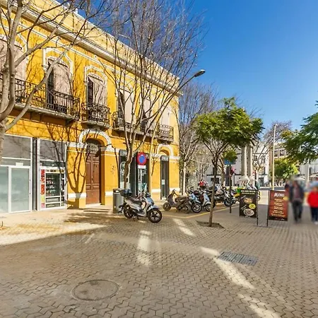 Apartment Pop Art, Alameda De Hercules,loft Casco Antiguo