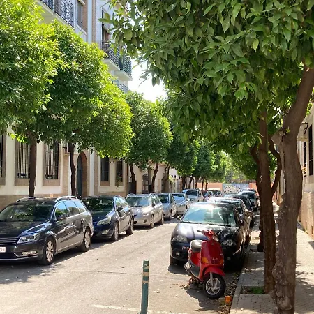 Acogedor En Semisotano Con Patio Y Cerca De La Plaza De Espana