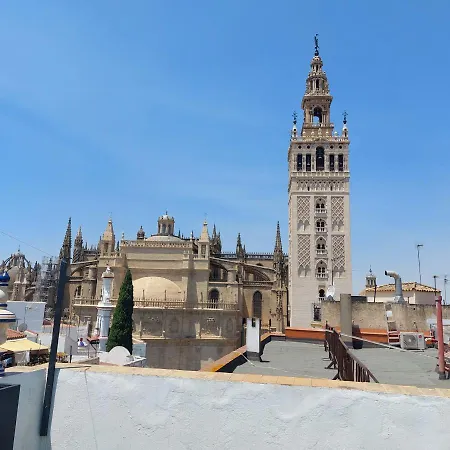 Complete Studio With Terrace - 1bth- La Giralda Apartment Seville