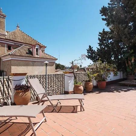 Penthouse Private Terrace, Near Cathedral, And To Real Maestranza Apartment *