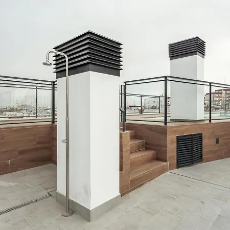 Uxama Luxury Penthouse En Triana - Terraza Y Parking Privados - Piscina Apartment
