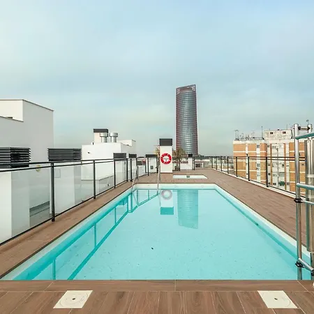 Uxama Luxury Penthouse En Triana - Terraza Y Parking Privados - Piscina Apartment *