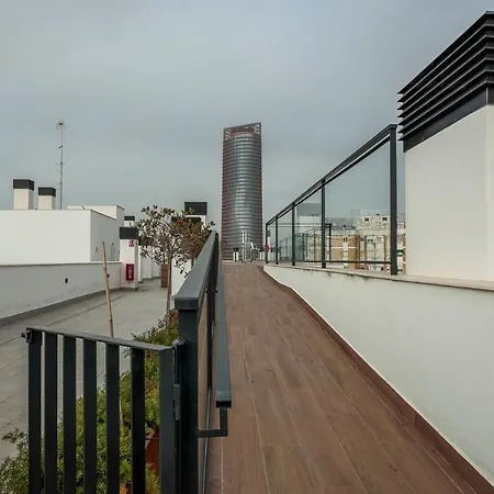 Uxama Luxury Penthouse En Triana - Terraza Y Parking Privados - Piscina