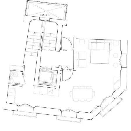 Hostly Acetres 2a-penthouse In Center-fibre-parking Opt Apartment