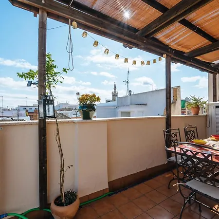 Homeyseville-amazing Penthouse Giralda Views 8 Pax, Parking Optional Apartamento *
