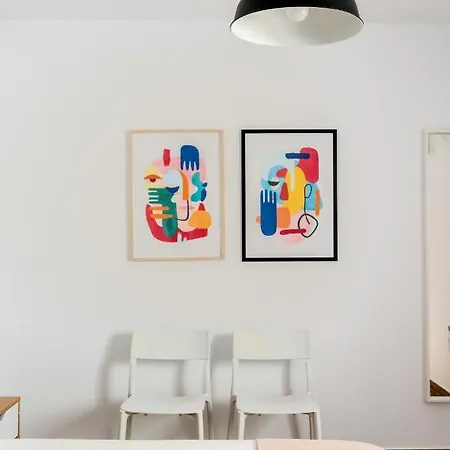 Colorful Terrace Urban Apartment Seville