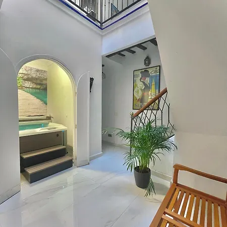 House -rooftop&jacuzzi -stayinseville *