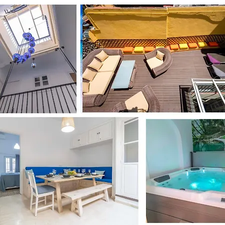 Villa House -rooftop&jacuzzi -stayinseville *