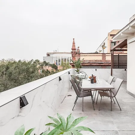 Fantastico Atico 2 Hab Y Gran Terraza Privada
