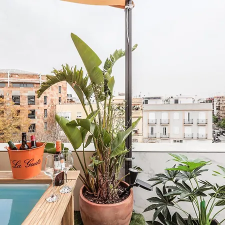 Apartment Fantastico Atico 2 Hab Y Gran Terraza Privada *