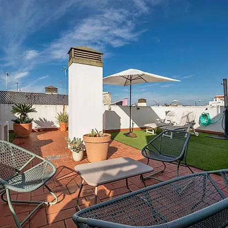 Triana Alfareria Con Terraza Y Solarium * Sevilla