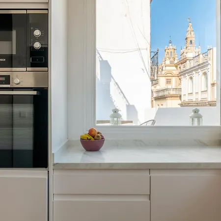 Luminoso Atico Con Terraza Privada Junto A La Catedral Apartment