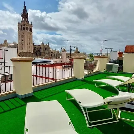 Ab16 Impresionante Duplex, Terraza Privada Giralda Apartment *