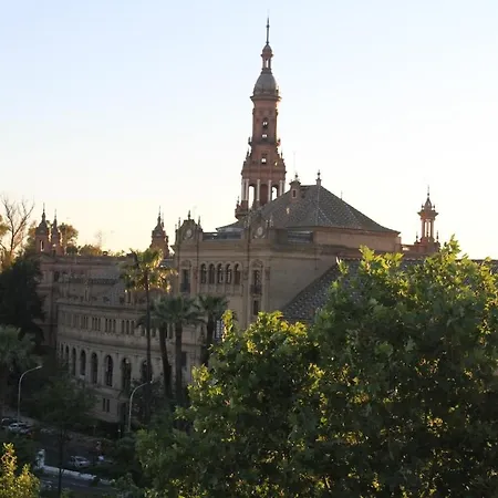 Apartment By Plaza De Espana Overlooking Parque Maria Luisa Seville