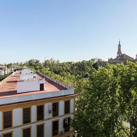 By Plaza De Espana Overlooking Parque Maria Luisa *