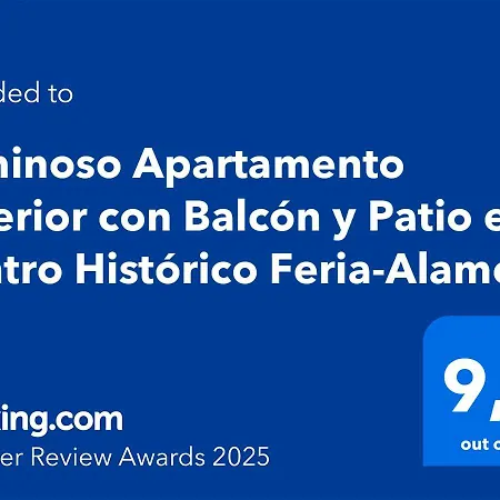 Apartment Luminoso Exterior Con Balcon Y Patio En Centro Historico Feria-alameda