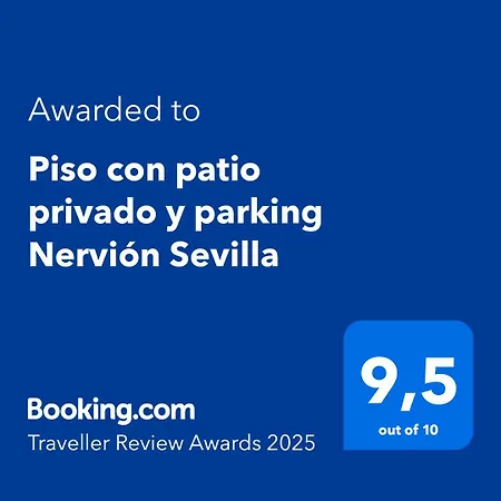 Piso Con Patio Privado Y Parking Nervion Sevilla * Siviglia