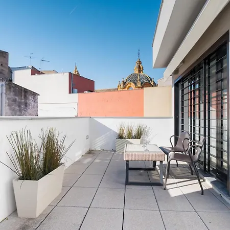 Apartment Attic With Terrace- 1bd 1bth- Corral Del Rey