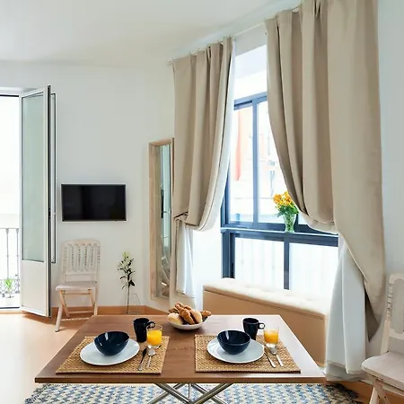 Hostly Acetres 1a Loft In Center, Comunal Terrace, Fibre,parking Optional Apartment *