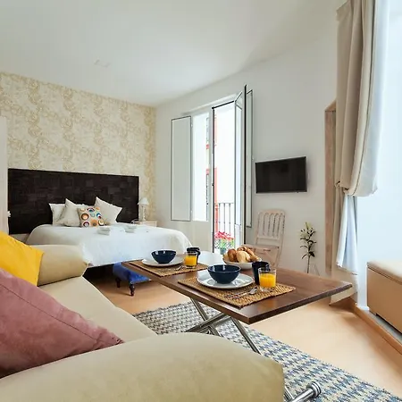 Apartment Hostly Acetres 1a Loft In Center, Comunal Terrace, Fibre,parking Optional