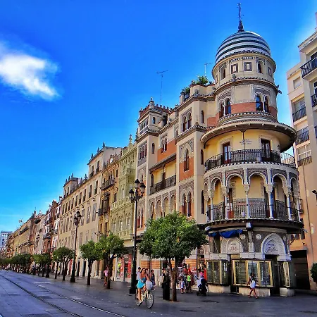 Apartamento Hostly Acetres 1a Loft In Center, Comunal Terrace, Fibre,parking Optional Sevilla