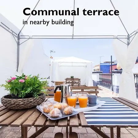 Hostly Acetres 1a Loft In Center, Comunal Terrace, Fibre,parking Optional Apartment *