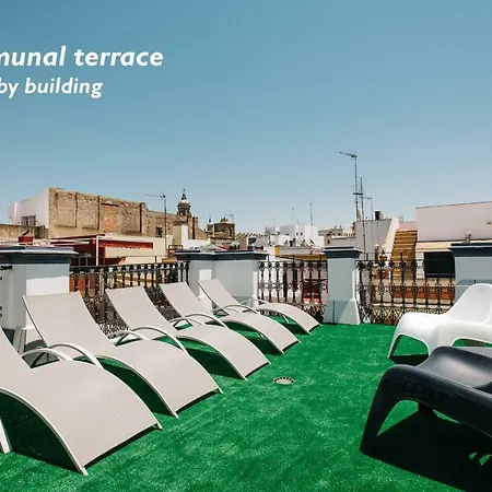 Hostly Acetres 1a Loft In Center, Comunal Terrace, Fibre,parking Optional Seville