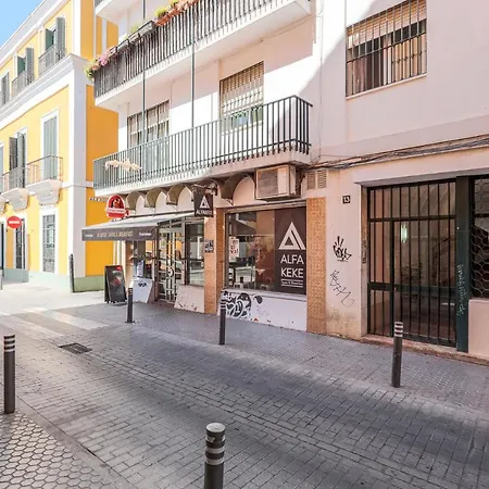 San Vicente -oasis De Paz En El Corazon De 3 Hab - 2 Banos Wifi Ac Apartment Seville