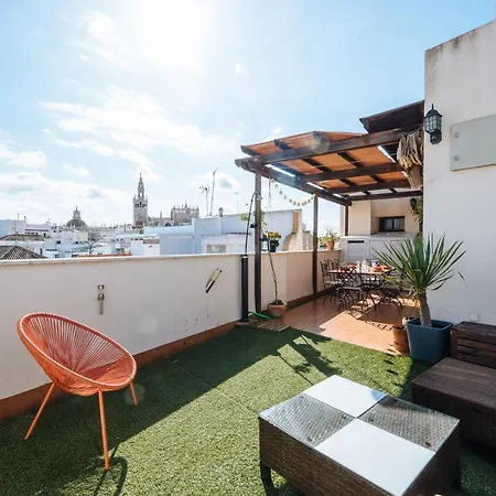 Homeyseville-amazing Penthouse Giralda Views 8 Pax, Parking Optional *