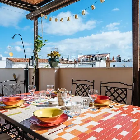 Homeyseville-amazing Penthouse Giralda Views 8 Pax, Parking Optional Apartment
