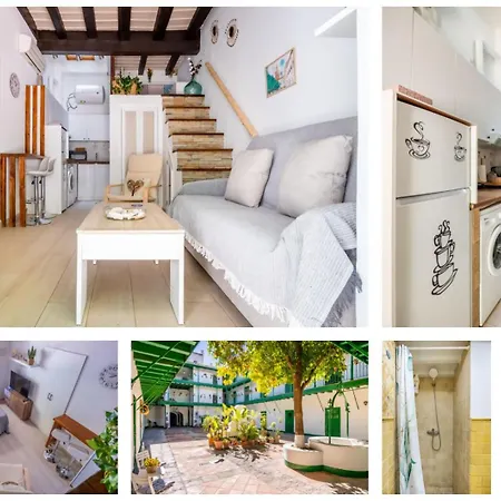 Comfy Away - Estudio En Patio De Vecinos En Setas Appartement *