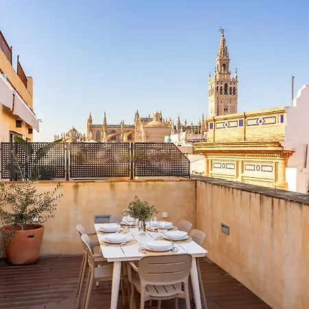 Duplex Con Terraza Privada Y Vistas A La Catedral Apartment