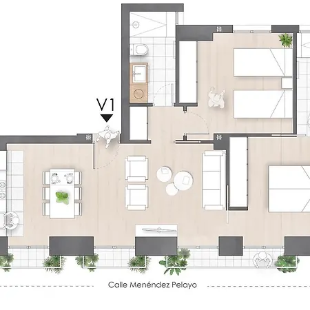 Appartamento Veoapartment Jardines Murillo *