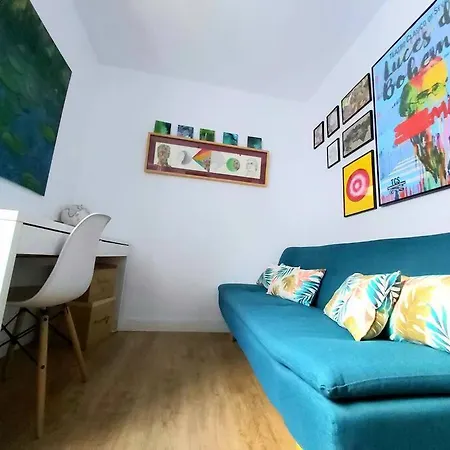 Luminoso En El Centro, Con Mucho Arte Apartment