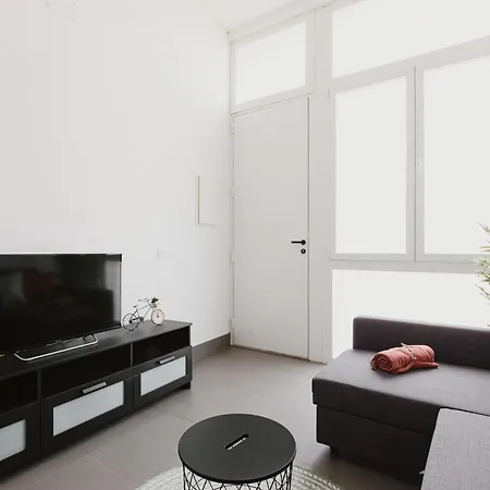 Quiet Terrace In Triana Close To The River